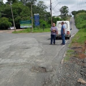 Prefeitura de Valinhos aciona DER para realizar reparos na Rua Clark
