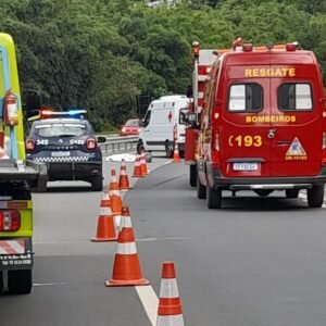 Mulher morre em acidente de moto na Rod. dos Agricultores em Valinhos