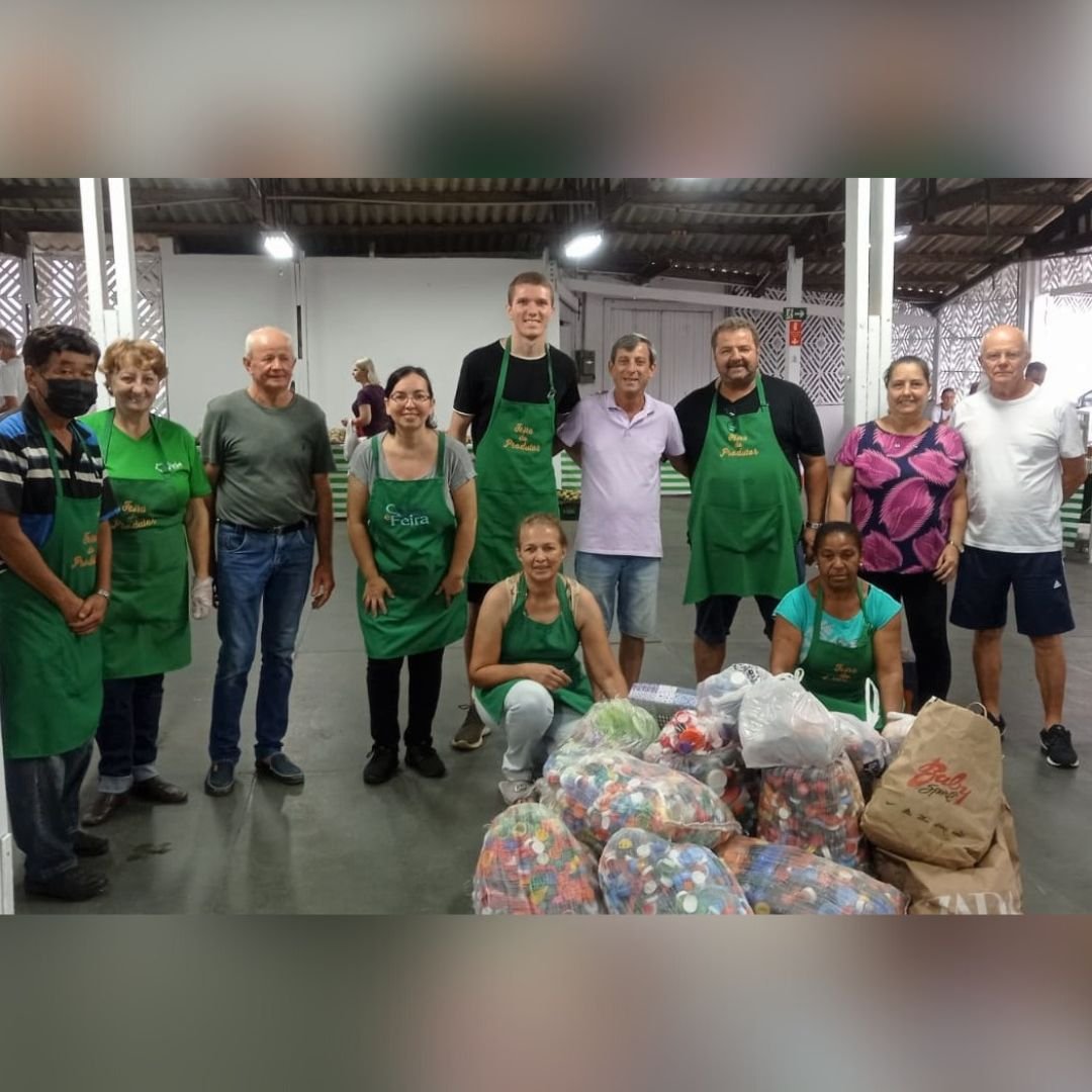 Produtores rurais de Valinhos obtêm mais tampinhas para o Recanto