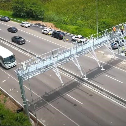 Rio-Santos recebe o 1º pedágio sem cabine do país