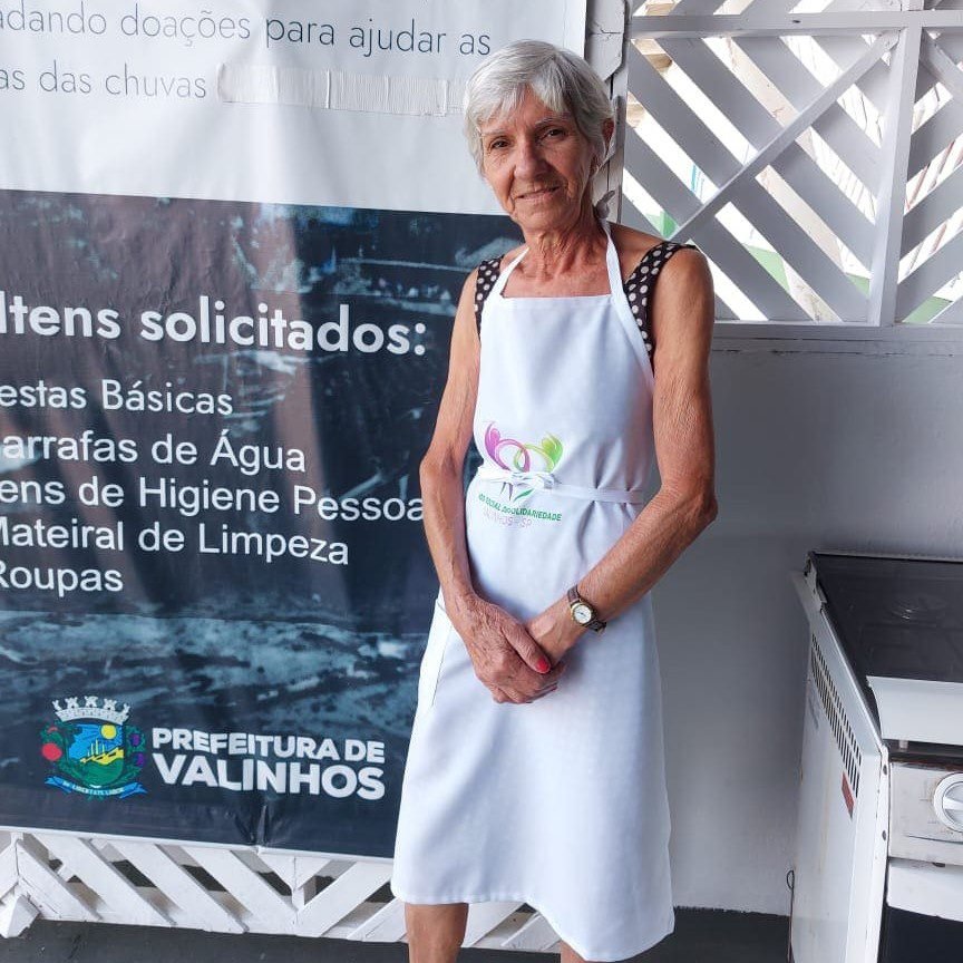 Presidente do Fundo Social de Valinhos, Eva foi merendeira por 14 anos