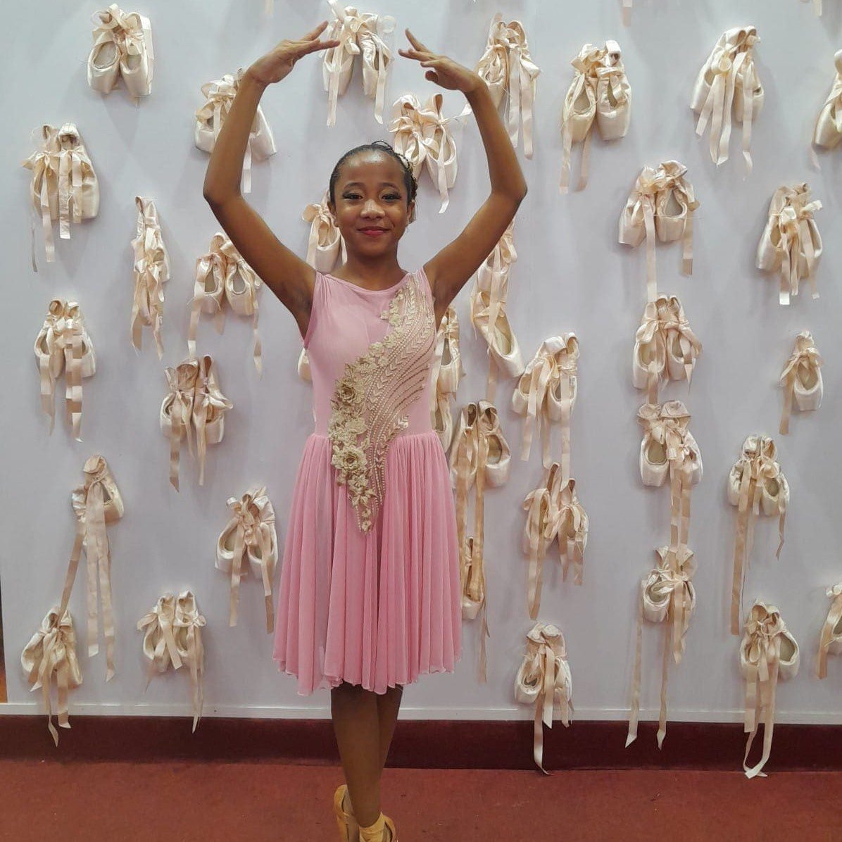 Valinhense é bailarina há 1 ano do Pré-Corpo de Baile e dançará em Cuba