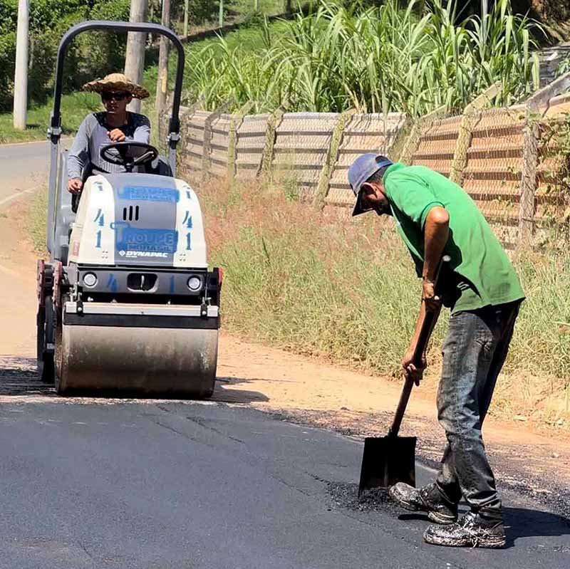 Ponte em estrada do bairro Macuco em Valinhos é revitalizada