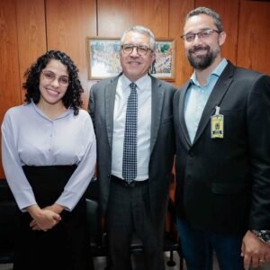Vereador Alécio e prefeita Lucimara vão a Brasília atrás de recursos
