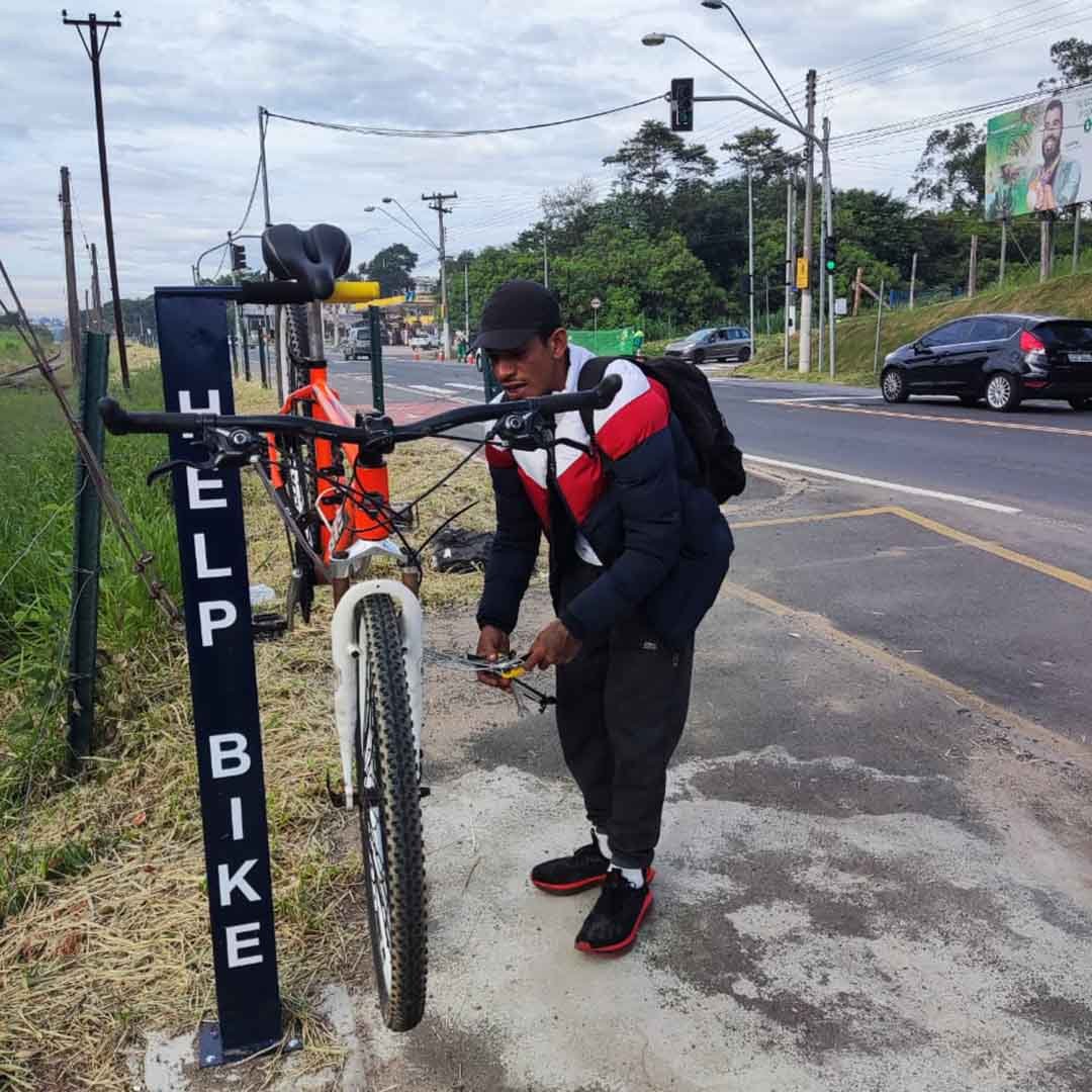 Valinhos já conta com estações para conserto rápido de bikes