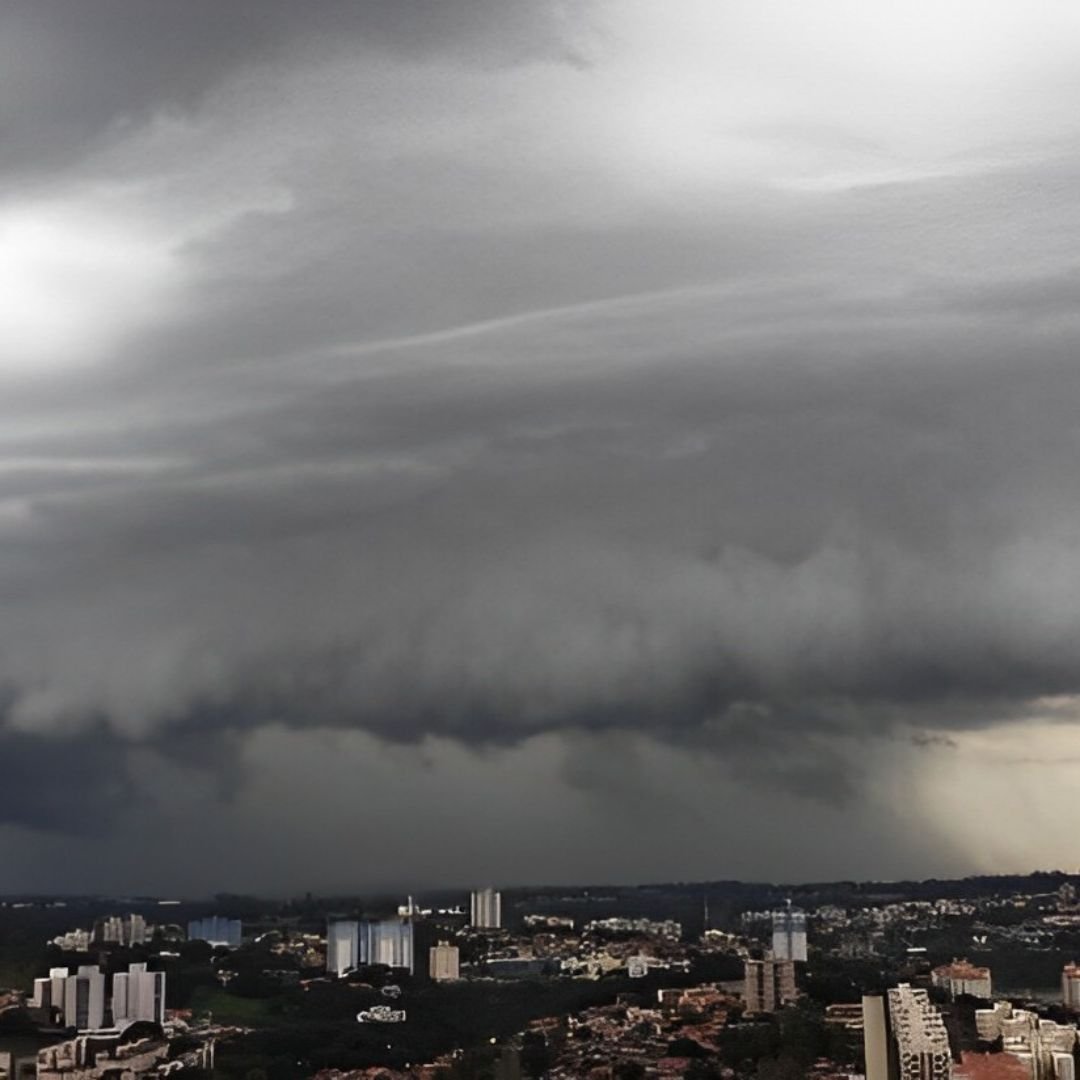 Tempestades podem atingir Valinhos a partir desta noite até esta 4ª feira