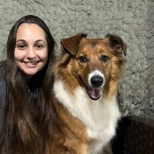 Valinhense Laura considera Turk um filho de quatro patas