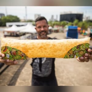 Festival com pastel de até 1 metro é atração em Campinas