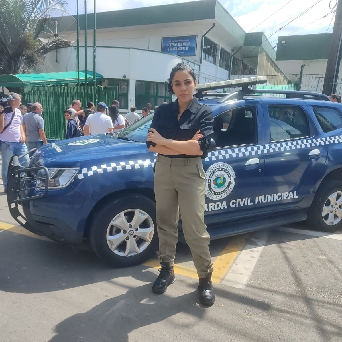 Prefeita acompanha início da operação de GCM’s nas escolas de Valinhos