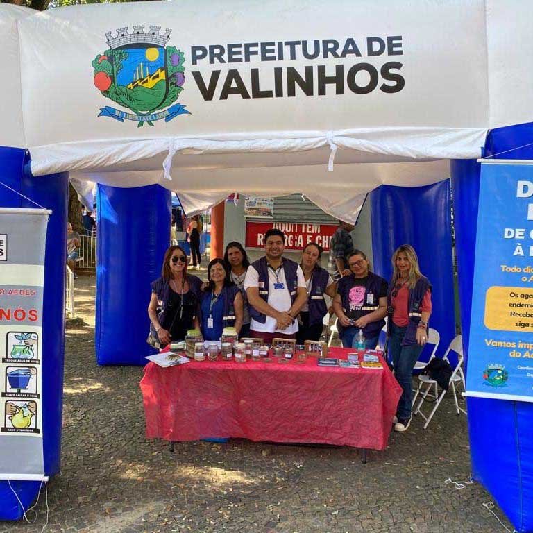 Valinhos terá ações de conscientização contra a dengue neste sábado
