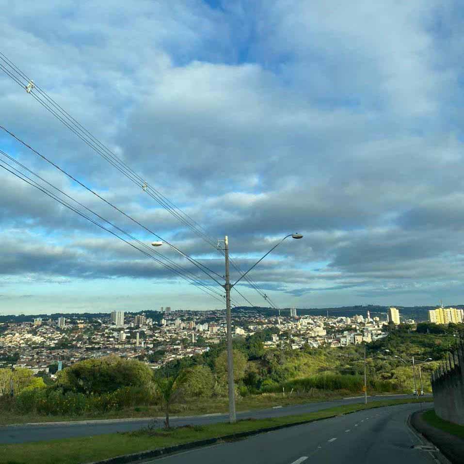 Pancadas de chuva e frio poderão marcar a semana em Valinhos