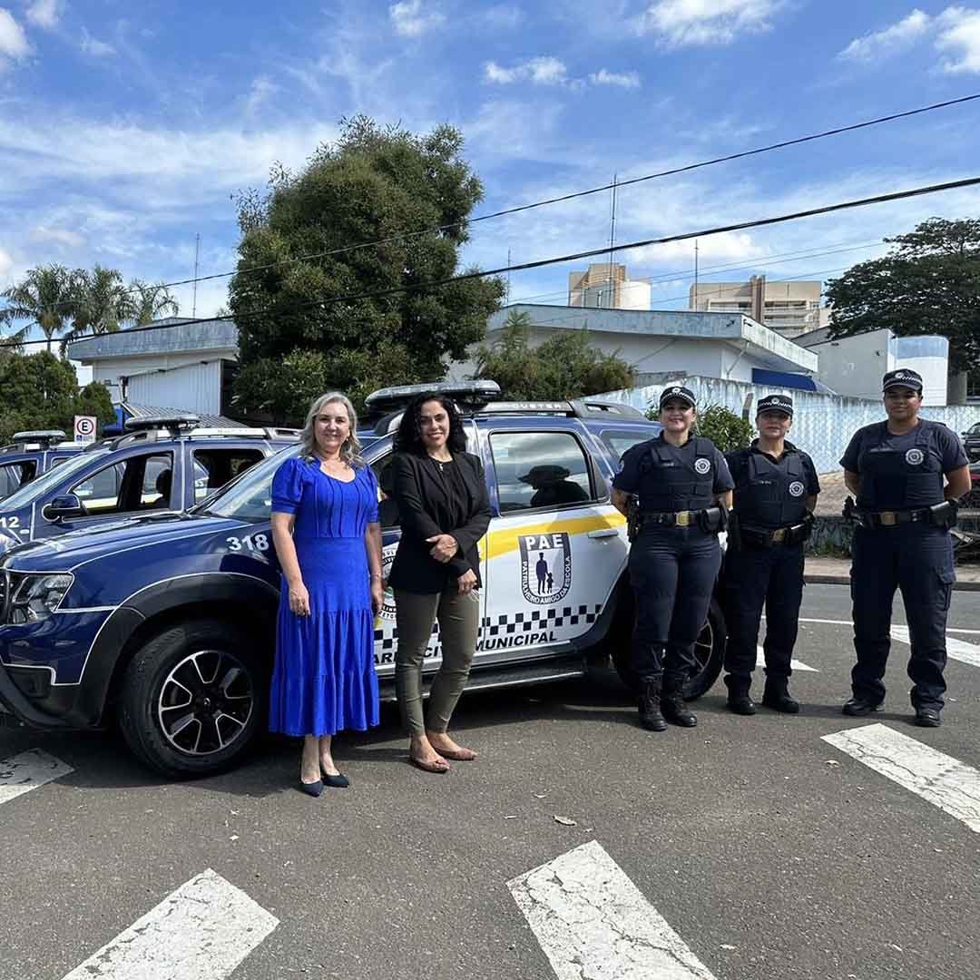 4 viaturas da GCM de Valinhos são destinadas ao patrulhamento em escolas