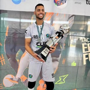 Goleiro Paulo Rodrigo brilha na seleção valinhense de futsal