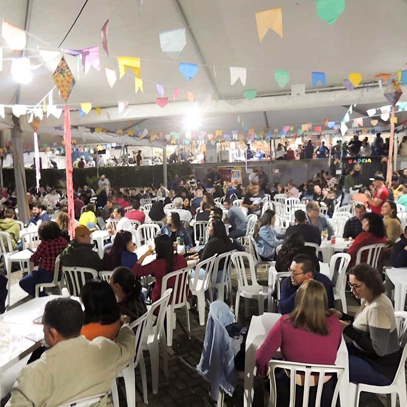 Comidas e bebidas típicas marcam festa julina do São Marcos em Valinhos