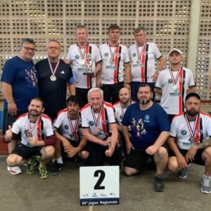 Bocha de Valinhos conquista medalha de prata nos Jogos Regionais
