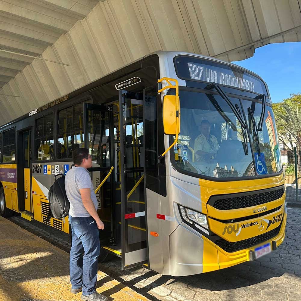 Valinhos tem nova linha e mais horários no transporte coletivo