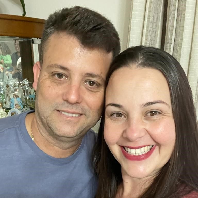 Rafaela e Agnaldo se conheceram na escola Alves Aranha em Valinhos