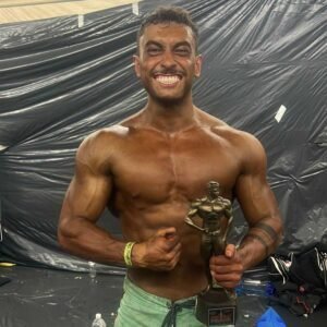Valinhense Eduardo conquista 1º lugar em campeonato de fisiculturismo
