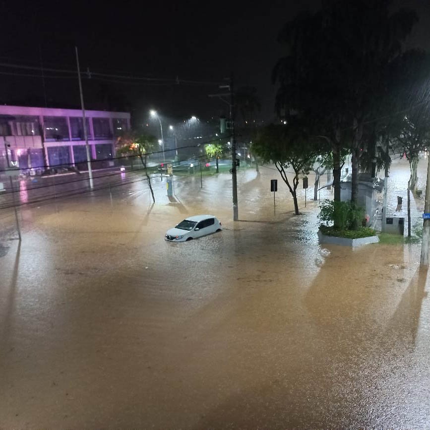 Alerta de tempestade para Valinhos nesta 5ª é emitido pela Defesa Civil