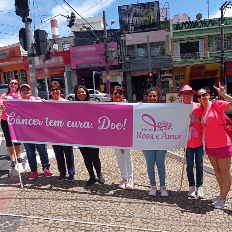 Pedágio do Grupo Rosa e Amor acontece neste sábado em Valinhos