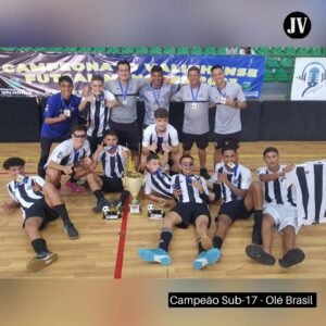 Olé Brasil é campeão em duas categorias do futsal menores de Valinhos