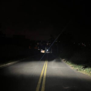 Essa é a Rua Gildo Tordin em Valinhos: uma escuridão total todas as noites