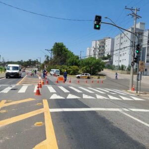 Trânsito na Rod. dos Andradas em Valinhos tem alterações para obras de recapeamento