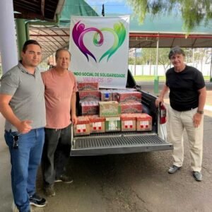 Fundo Social de Valinhos recebe doação de 850 quilos de alimentos