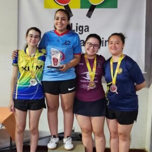 Mesatenistas valinhenses faturam 3 medalhas na última etapa da Liga Nipo