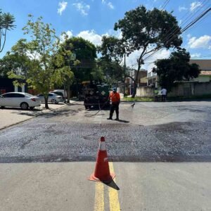 Recapeamento avança por ruas da região do Jd. São Marcos em Valinhos