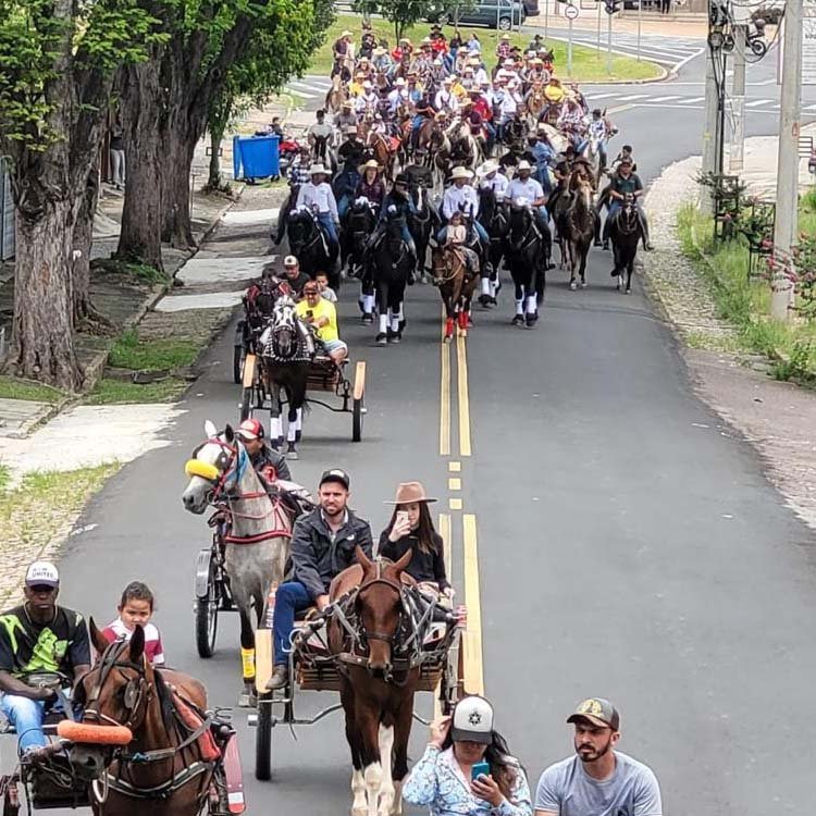 Desfile de Cavaleiros e Muladeiros será realizado neste domingo em Valinhos