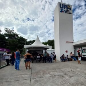 Tenda passa a abrigar recepção da UPA de Valinhos durante reforma