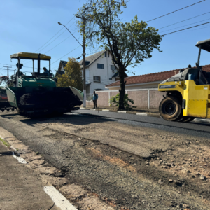 Ruas dos bairros São Cristóvão e São Jorge começam a ser recapeadas em Valinhos