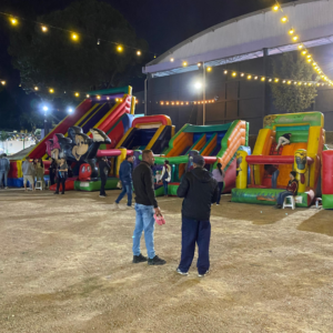 10 tipos de brinquedos infláveis fazem parte das atrações da Festa Julina de Valinhos